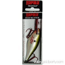 Rapala Shad Rap-3/4 7 2.75 5/16 oz 5'-11' Fish Lure, Olive Green Craw 000900967